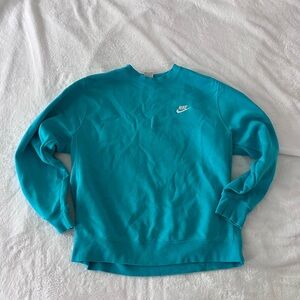 Nike Turquoise Crewneck Sweatshirt